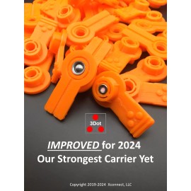 3Dot Primer Carriers for Sidekick™ and Huntsman™ Muzzle-loaders - Packs of 8