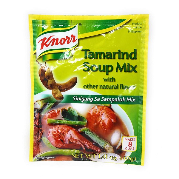 Knorr Tamarind Soup Mix (Sinigang sa Sampalok Mix), 1.41oz (40g)