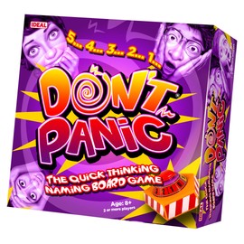 IDEAL | Don't Panic: The quick thinking naming board game! | Family Games | For 2+ Players | Ages 8+