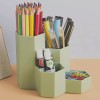 Saikvi Pencil Holder Pen Cup Makeup Brush Holder, Desktop Organizer