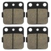 Caltric Brake Pads for Yamaha Grizzly 600 YFM600 1998-2001 Front
