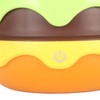 Kids Reading Light Hamburger Style Flexible Gooseneck USB Charge Soft