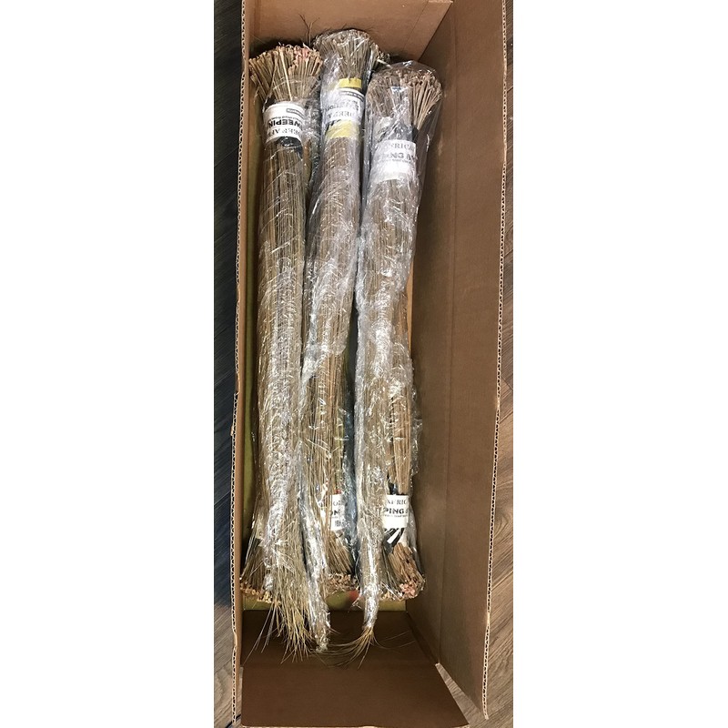 African Handcrafted Sweeping Broom 32" Long (2 Pack)