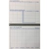Daily Service Record Book - 50 Sheets/Book (W9)