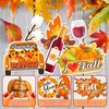 39Pcs Fall Photo Booth Props, Fall Festival Decorations, Pumpkin Frame