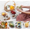 Reusable Beeswax Wraps For Food (3 Sizes S,M,L) Sustainable Food