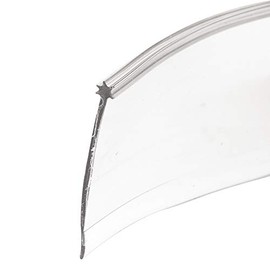 Slide-Co 194237 Shower Door Bottom Sweep, Star Insert shape, 1-5/16 In. wide, 36 In. (Single Pack)