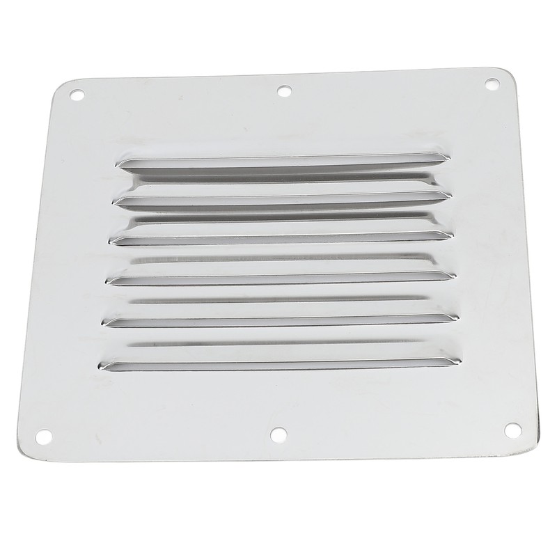 Boat Louvered Vent Rustproof 304 Stainless Steel Marine Ventilation Grille