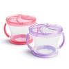 Munchkin Snack Catcher, 2 unidades, rosa/morado