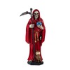 Hand Painted Resin Red Holy Death Figure 15 cm