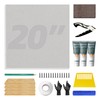 Drywall Repair Kit,Drywall Repair Panel 20” x20“,Drywall Patch Kit for