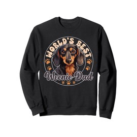 Dachshund Dog World's Best Weenie Dad Sweatshirt