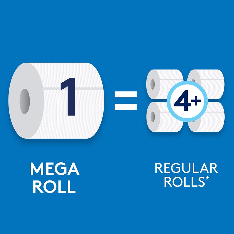 Cottonelle Ultra CleanCare Toilet Paper, 12 Mega Rolls