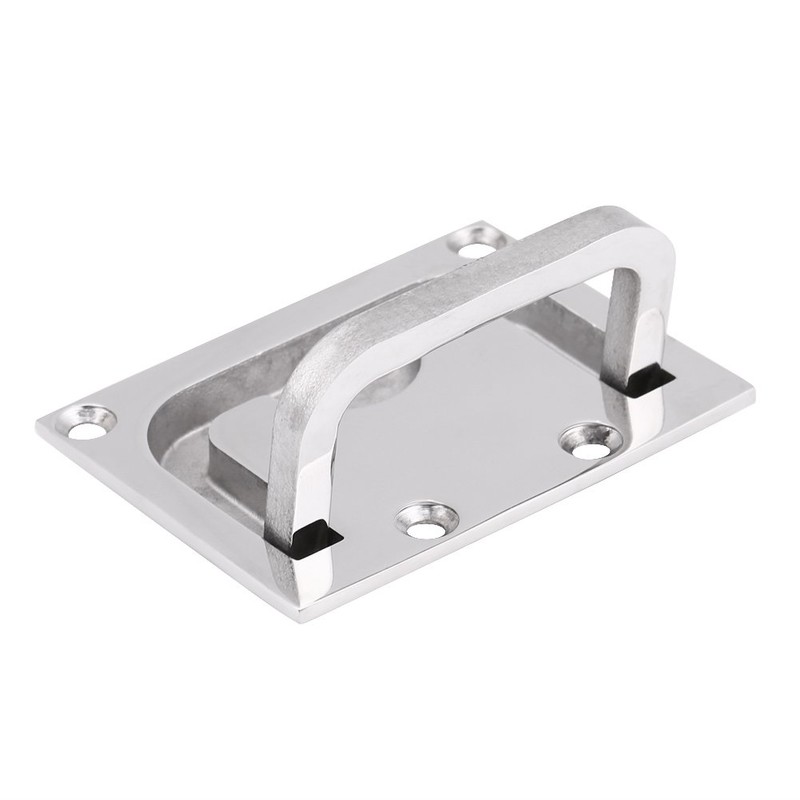 Keenso Boat Flush Hatch Locker, Stainless Steel Boat Recessed Hatch