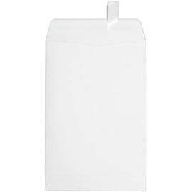 6 x 9 Open End Envelopes - 80lb. White, Inkjet (50 Qty.) | Perfect for mailing Documents, Catalogs, Direct Mail, Promotional Material, Brochures and More | 1644-32IJ-50