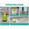 FLUENTPOWER Tankless Water Heater Descaling Flush Kit, Includes 1/4HP Submersible
