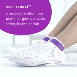 Barefoot Scientist Gentle Deep Peel Foot Exfoliant Booties for Sensitive Skin Renewal