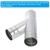PATIKIL 3 Inch 3 Way Duct Splitter, Y Connector Air