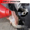 Portable Oil Change Funnel Refueling Pipe Plastic Fit for Honda