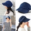 QUEENHEAD Women's Hat, Spring/Summer, Krenze Eatuck, Antibacterial, Deodorizing, Fully Blackout,