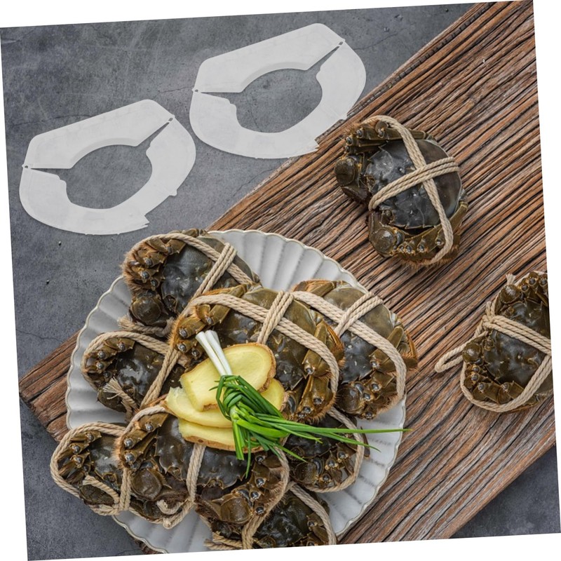 Zerodeko 10 Pack Hairy Crab Quick Wrap Device Crab Plastic