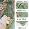 3 Pack Cheesecloth Table Runner, Table Decor Romantic Wedding Runner