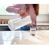 LifeStraw Home Pitcher Glass and Silicone Base 7 Cup Terrazzo