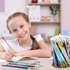 200 Bible Verses Inspirational Scripture Pencils with Hollow Cross for