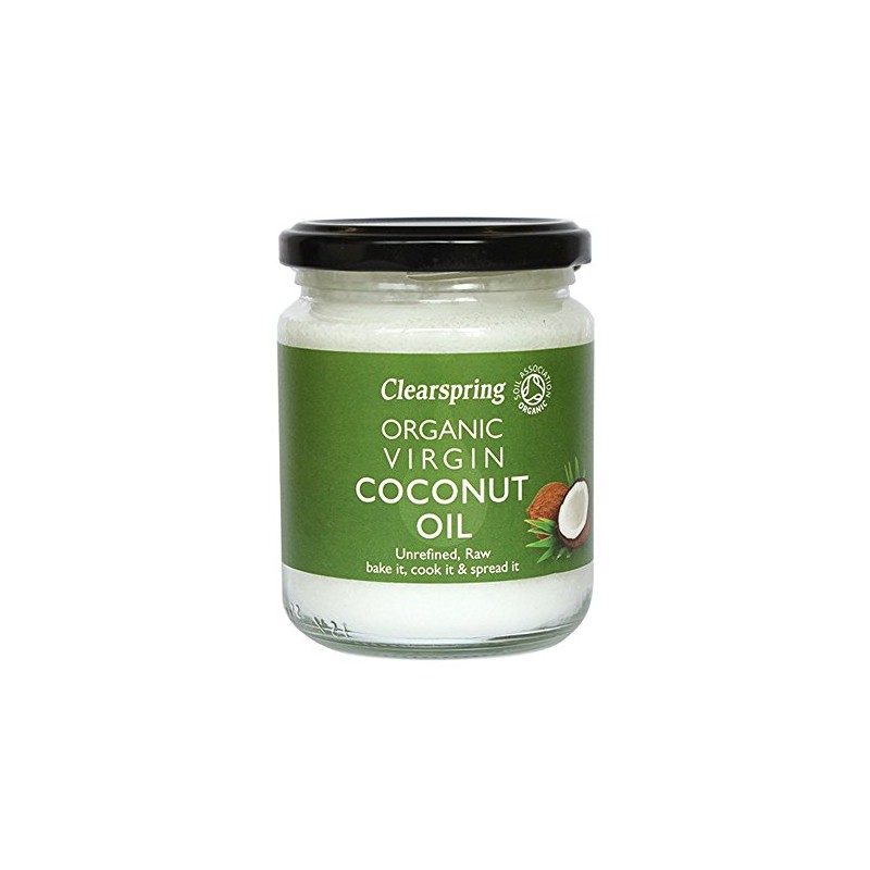 Clearspring Organic Virgin Coconut Oil, 200 g