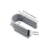 Fonowx under Sink Drawer with U Shape Slot for Bathroom
