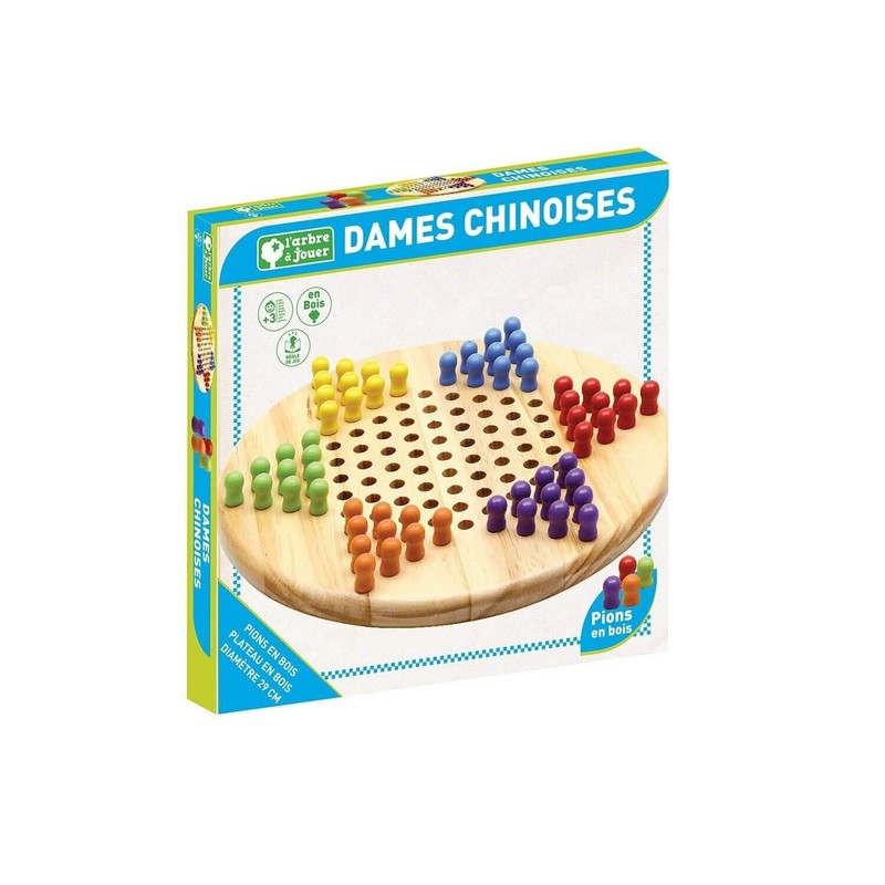 Jeujura Chinese Ladies Wooden Play Tree and Tiles Minimum Age