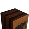 Sawtooth Harmony Series Hand Stained Elephant Design Compact Cajon Percussion