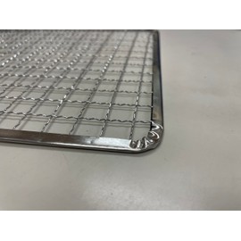 [TFS] Disposable Grate Square Netting Rectangular Type 11.0 x 7.1 inches (280 x 180 mm) (10 Pieces) For Iwatani Stoves For Yakiniku Camping