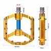 Mountain/Road Bike Pedals with 3 Seal Bearing - 9/16" MTB