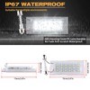POPMOTORZ Number Plate Light, 2 Pieces Number Plate Light for