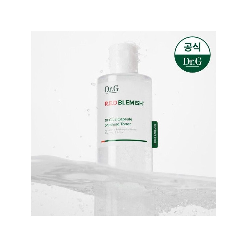 Dr.G [Dr. G] Red Blemish 10-Cica Capsule Soothing Toner 300ml