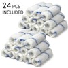 Allgala 24 Piece 4" Mini 3/8" Nap Shedless Microfiber Paint