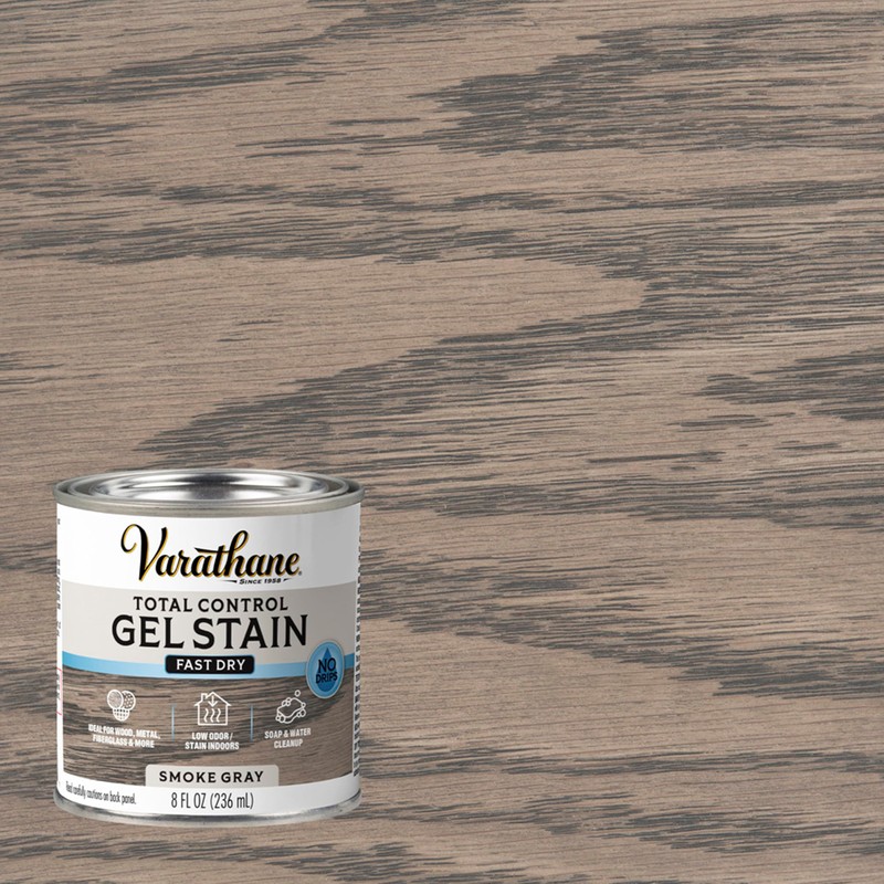 Varathane Total Control Gel Stain | Low Odor Water-Based Formula