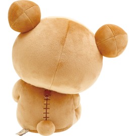 San-X Rilakkuma "Anyway Lazy Series" Pillow Bedside Plush for Easy and Sleep Rilakkuma MO86101 H210 x W 185 D 130mm