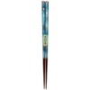 Kawai 103693 "Dishwasher Safe Chopsticks" Flower Oboro, Blue, 9.1 inches