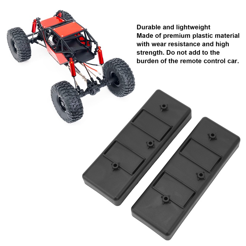 2pcs RC Car Battery Tray Plastic Battery Mounting Plate for