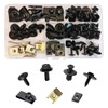 64 Sets Tin Nut Screw Nut Clip Kit, Car Body