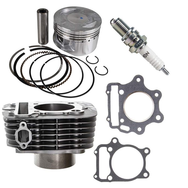 NICHE 348cc Engine Piston Cylinder Top End Kit for Yamaha Big Bear Moto-4 Raptor Warrior 350 1UY-11310-03 93450-19095-00
