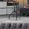 Marada Sim Racing Triple Monitor Stand with Wheels for 27-32