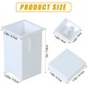 Atvkov 2 Pack Butter Spreader Corn Cob Holder, Plastic Butter