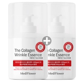 (1+1)Collagen Large Wrinkle Cream 250mlWrinkle Home Care Series Wrinkle Improvement Functionality - 2.Collagen Wrinkle Essence 250mlx2 / (1+1)콜라겐 대용량 링클 크림 250ml링클 홈케어 시리즈주름개선 기능성 - 2.콜라겐 링클 에센스 250mlx2개