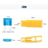 Nilight 120Pcs Mini Blade Fuse and 10Pcs Add-A-Circuit Fuse Holder