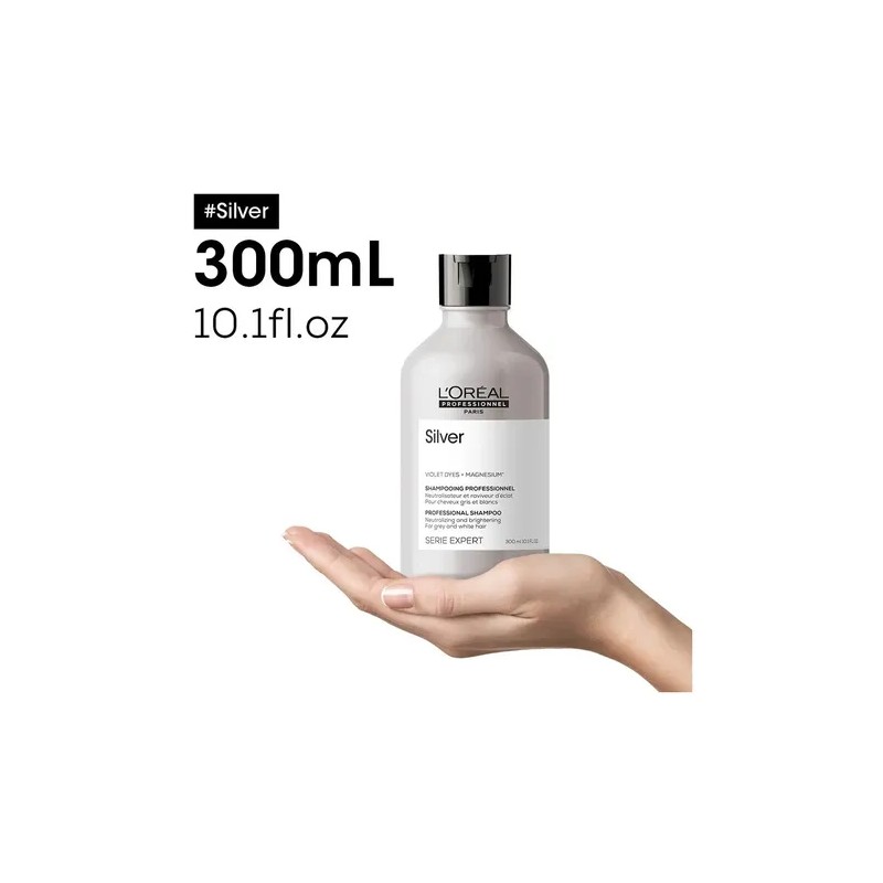 Shampoo Cuidado Canas Loréal Professionnel Silver 300ml