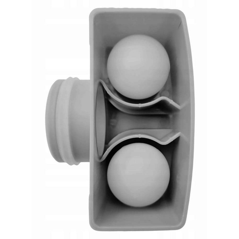 AQUA HEATING Ball Syphon NBR Double Wing Seal 36-38mm Grey
