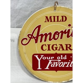 Amorita Cigar Store Vintage Old vStore Stock Fan Pull